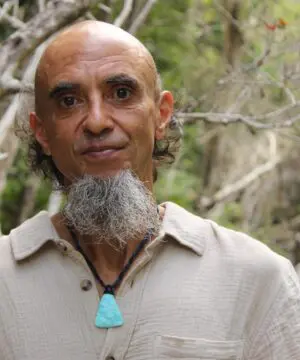 Hemimorphite Crystal Talisman Necklace • Australian Handmade Handwoven Tropical Cord • Healing Blue Stone Tribal Pendant