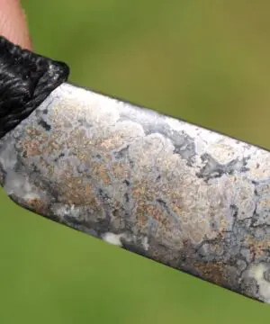 Natural Silver in Quartz Necklace • Canadian Raw Silver Quartz Pendant • Mineral Talisman • Australian Handmade • Handwoven Tropical Cord