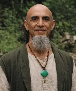 HOLD Australian Marlborough Chrysoprase Necklace • Gel Green Stone Pendant • Indigenous Tribal Talisman • Handmade Tropical Cord Jewelry