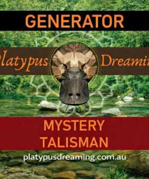 Mystery GENERATOR Stone Necklace, Generator Crystal Stone Pendant, Australian made Macrame Cord Healing Generator Jewelry