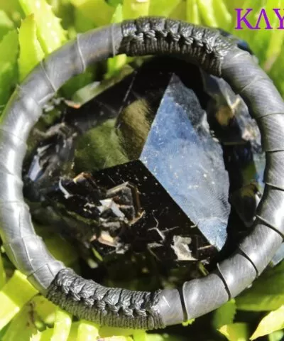 AntiGravity Bangle,Upcycled Inner tube Rubber Bracelet,NeoTribal Fashion Recycle Burningman Jewelry, Eco Vegan Celtic Larp viking Cuff