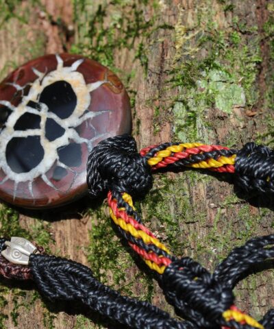 NFT Indigenous Dragon stone Necklace, Septarian Nodual Stone Pendant,Septarian,Birthstone jewelry,Elven Elf Cosplay, Aboriginal Pendant
