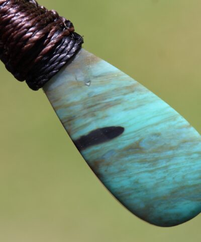 Opalized wood pendant necklace,green opal necklace,elven jewelry,petrified wood, australian made macrame cord,natural statement talisman