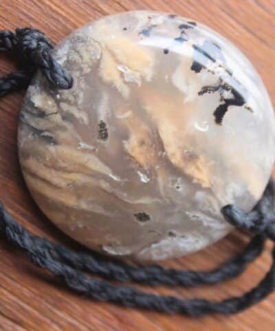 Tiger dendrite agate Bracelet talisman, Australian handmade crystal healing jewelry, natural stone January birthstone gemstone jewelry,