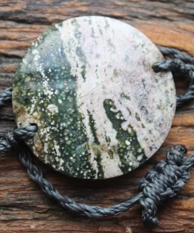 Ocean Jasper Bracelet talisman, Australian handmade crystal healing funky jewelry, may birthstone gemstone jewelry, natural stone jewellery