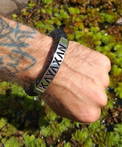 Suspension BushPunk Bangle, Cyberpunk Shibari Upcycled Rubber Bracelet,NeoTribal Fashion Recycle Burningman Jewelry,Celtic Larp viking Cuff