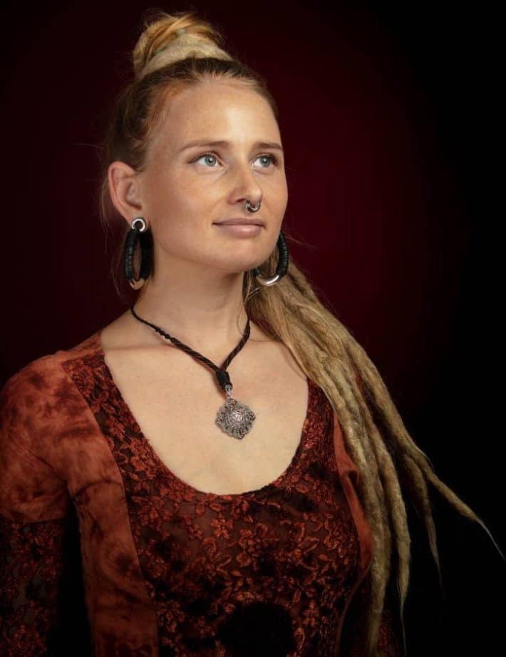 Upcycled Silver Earrings, Viking Earring, Shibari Larp cyberpunk Yasu SteamPunk Burningman clothing, LARP jewelry