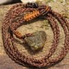 Authentic Apatite Talisman, Yellow Apatite Necklace, Apatite Pendant, Australian made handmade Macrame Cord, Crystal Healing Jewelry Gift