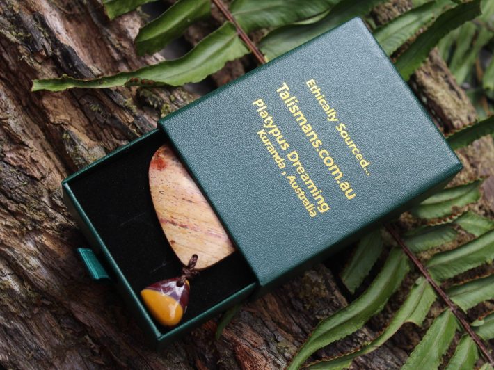 Australian Mookaite , creek and rainforest Jasper, Earthy unique tribal necklace talisman, Australian made Macrame Cord,summer jewelry gift