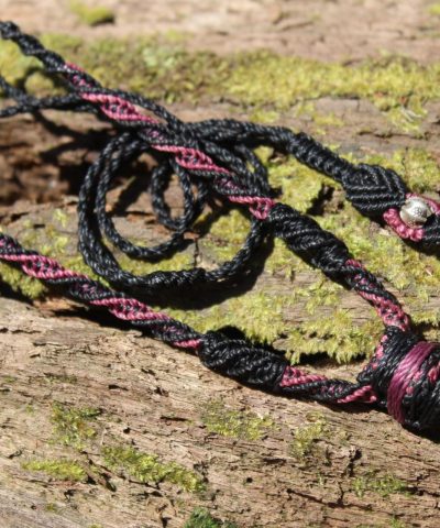 PINK TOURMALINE Pendant, Australian made Macrame cord, October Birth Stone, Healing crystal, Heart Chakra pink stone raw crystal jewelry